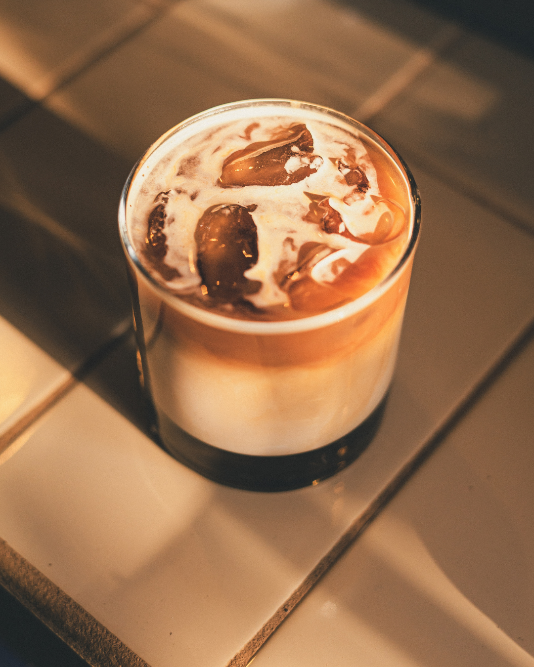 Spiced Apple Oatmilk Latte