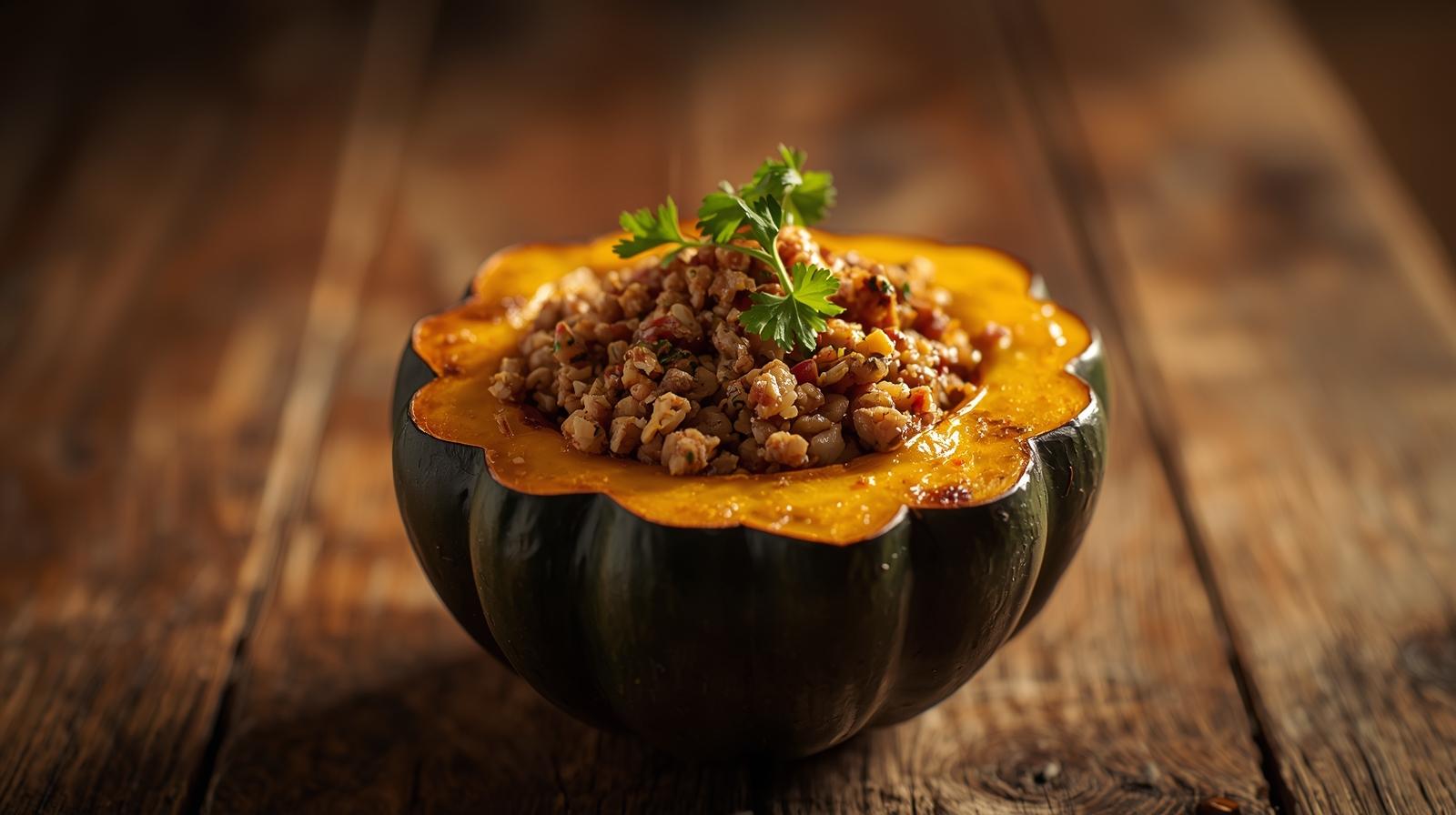 Stuffed Acorn Squash